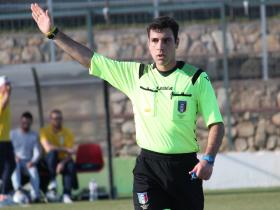 Arbitro Andrea Pani di Sassari