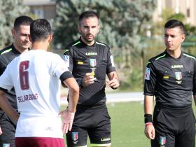 Arbitro Federico Isu di Cagliari