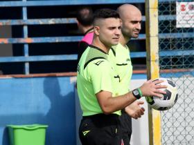 Arbitro Gianluca Deriu di Oristano