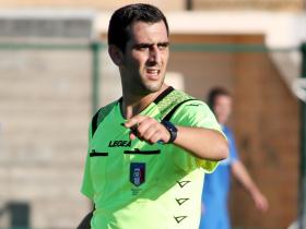 Arbitro Giuseppe Cozzolino di Oristano
