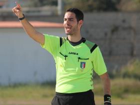 Arbitro Marco Spiga di Carbonia