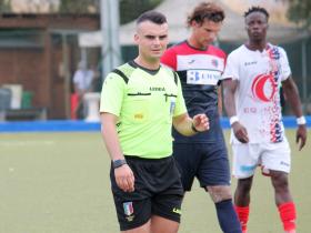 Arbitro Samuele Giudice di Sassari